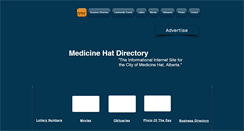 Desktop Screenshot of medicinehatdirectory.com